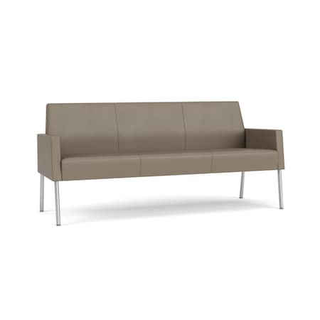 Lesro Mystic Lounge Reception Sofa, Silver, MD Farro Upholstery ML1601